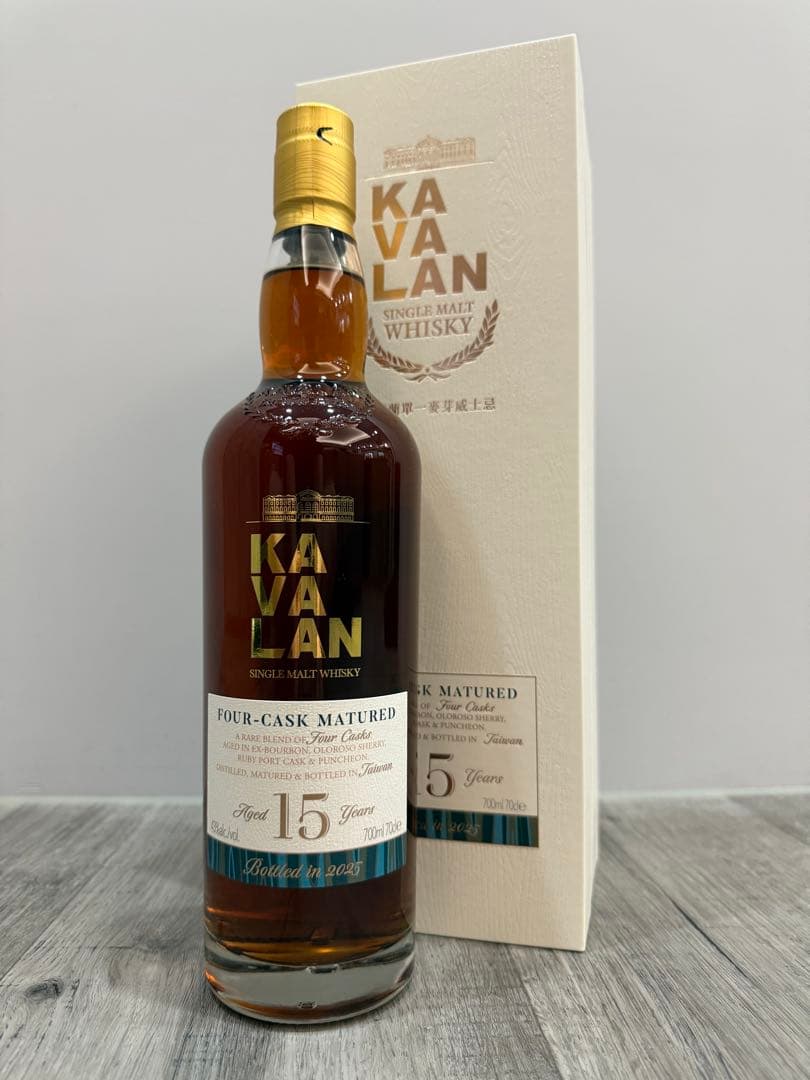 H*p様 カバラン 初の15年年数熟成 日本未発売 数量限定 2025 KAVA