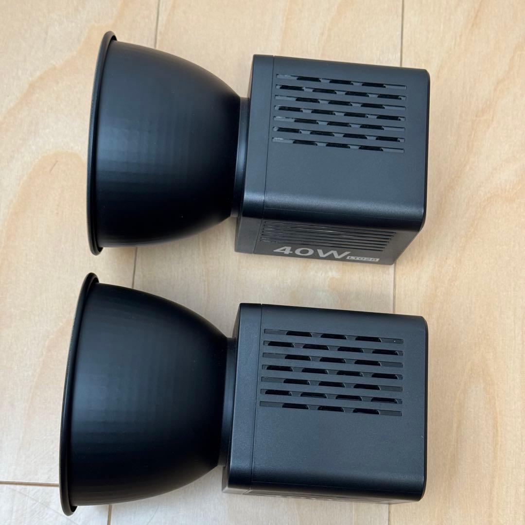 ULANZI LT028 40W バイカラー ビデオライト 2個セット