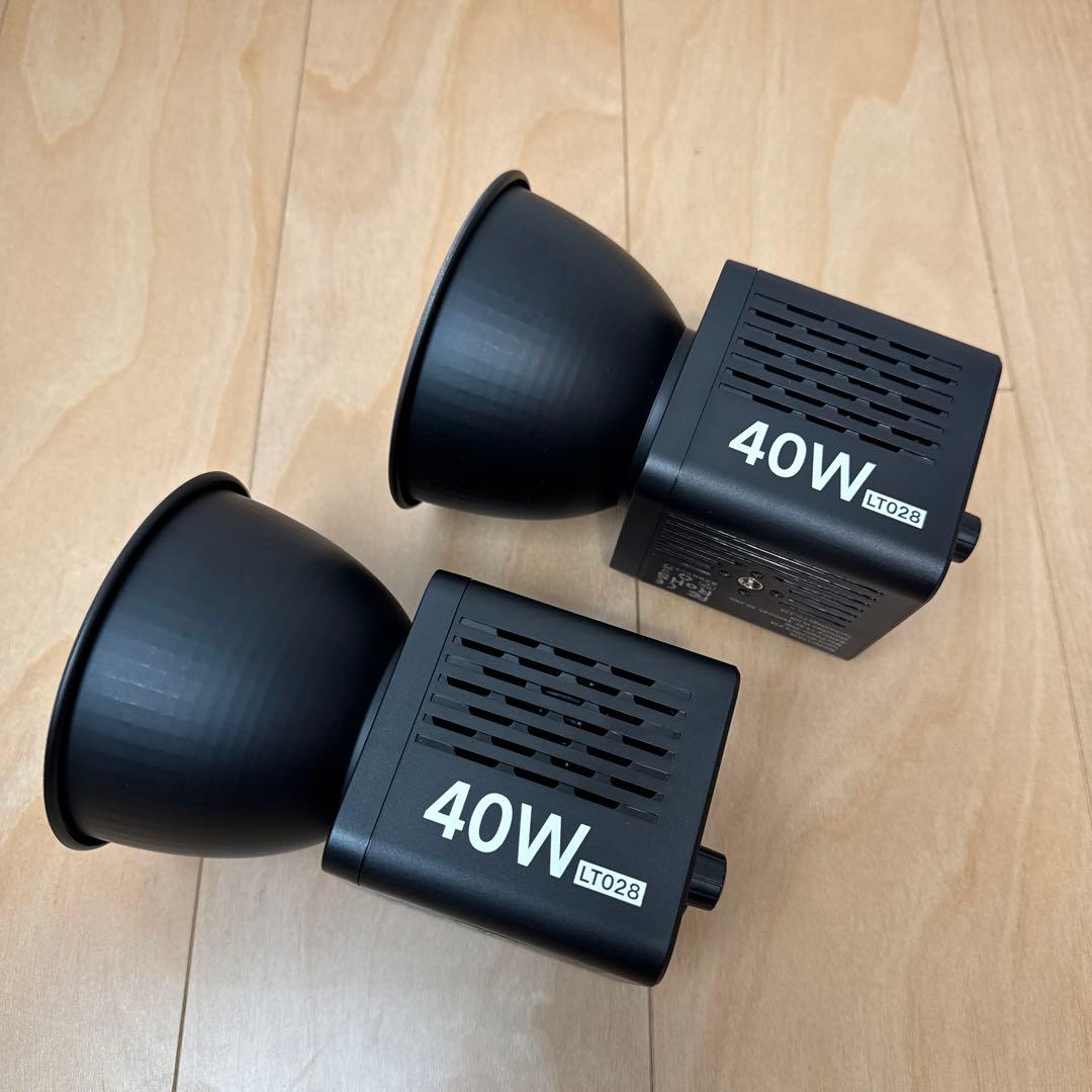 ULANZI LT028 40W バイカラー ビデオライト 2個セット