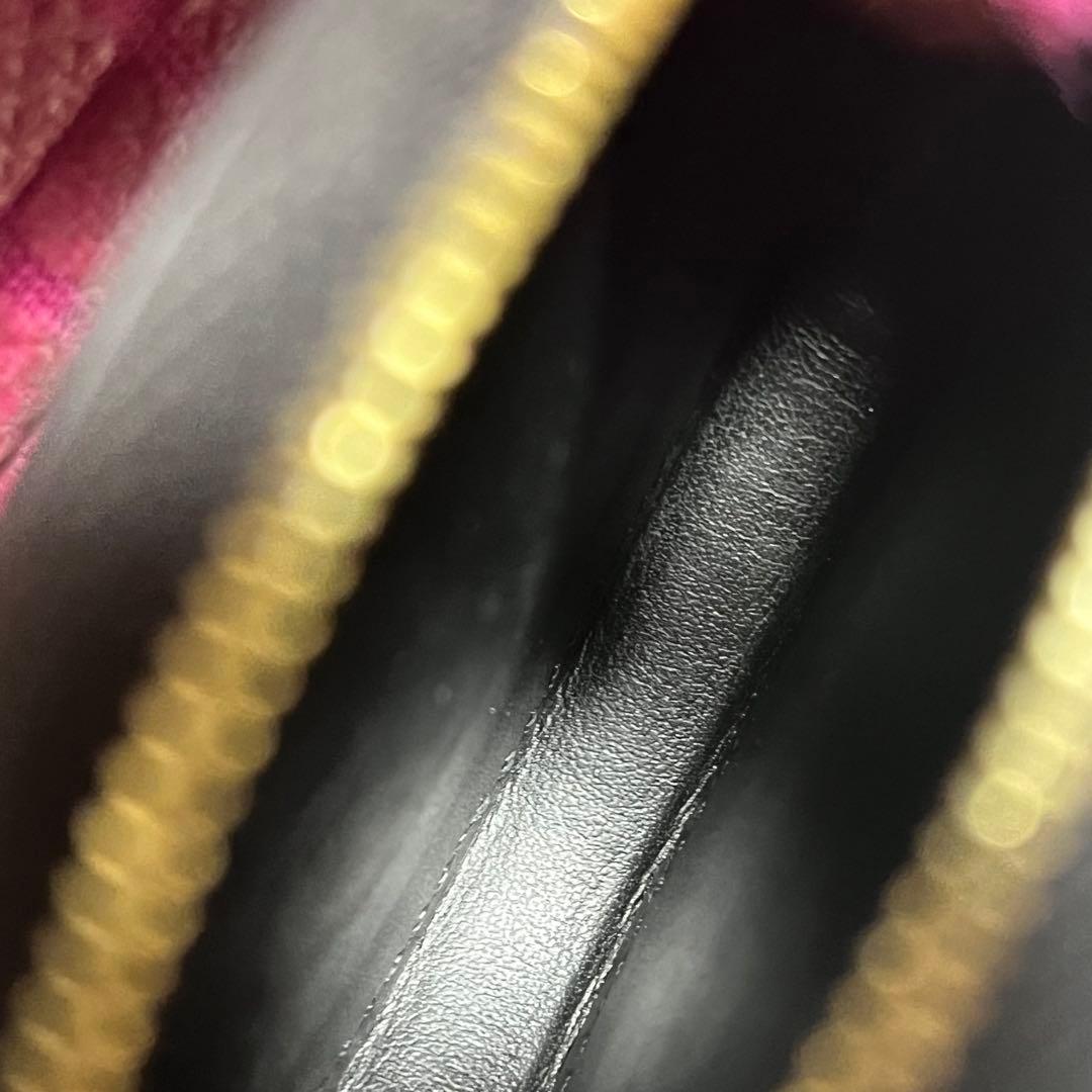 【希少・美品】 セリーヌ CELINE ケース マカダム 丸型 正規品