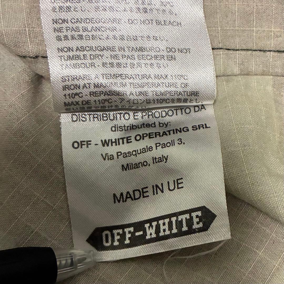 【Lサイズ】OFF-WHITE ミリタリージャケット Virgil Abloh