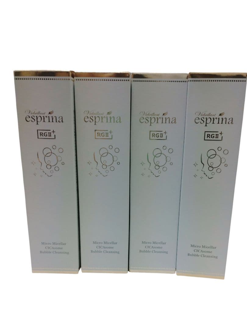 ヴィブリアン　エスプリーナRGⅡ＋マイクロミセラー　濃密炭酸泡クレンジング４本