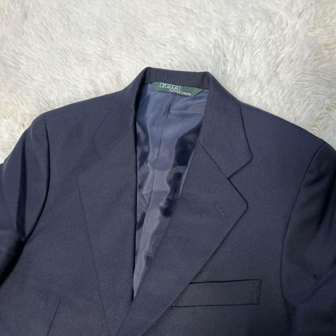 美品✨ラルフローレン　 金ボタン　紺ブレ　セットアップ　160