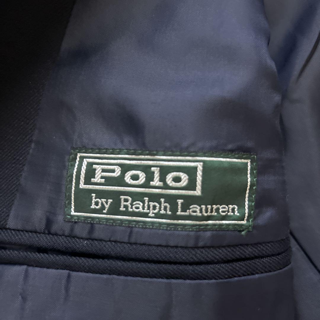 美品✨ラルフローレン　 金ボタン　紺ブレ　セットアップ　160