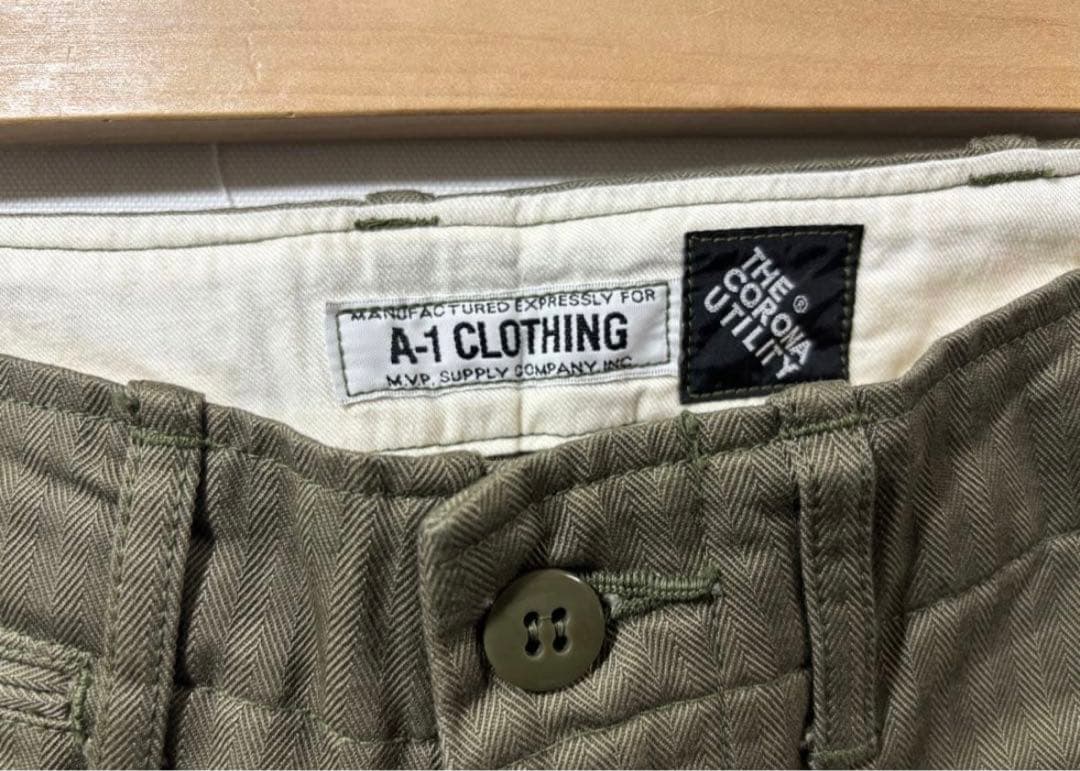 パンツ corona a-1 clothing hbt utility pants S