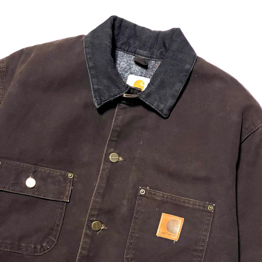 Carhartt ミシガンチョアコート（M）C02 DKB