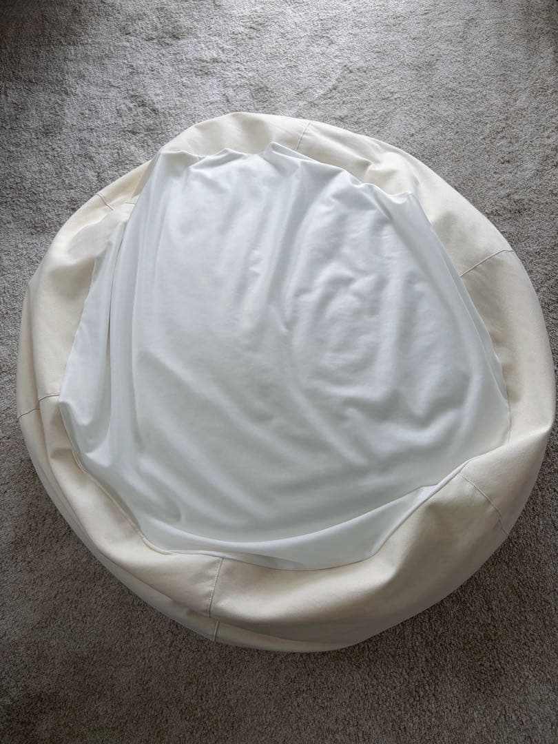 イデー プーフ IDEE PUUF White×Black MIX