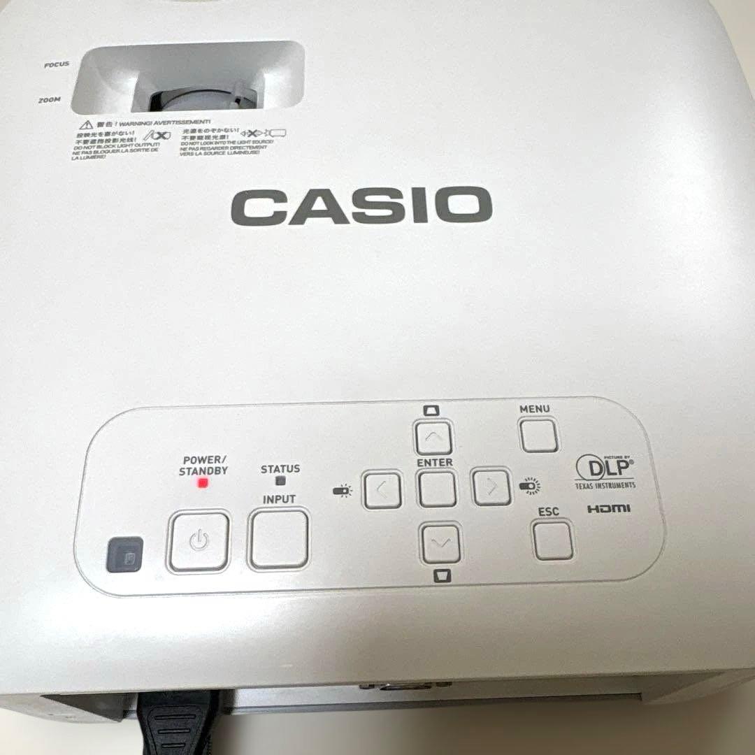 CASIO プロジェクターXJ-F210WN カシオ【ランプ時間619H】