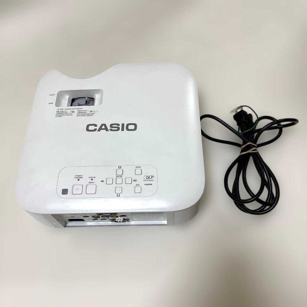 CASIO プロジェクターXJ-F210WN カシオ【ランプ時間619H】