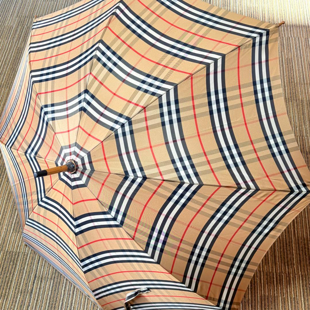 Burberrys バーバリー　ノバチェック　ベージュ　晴雨兼用長傘
