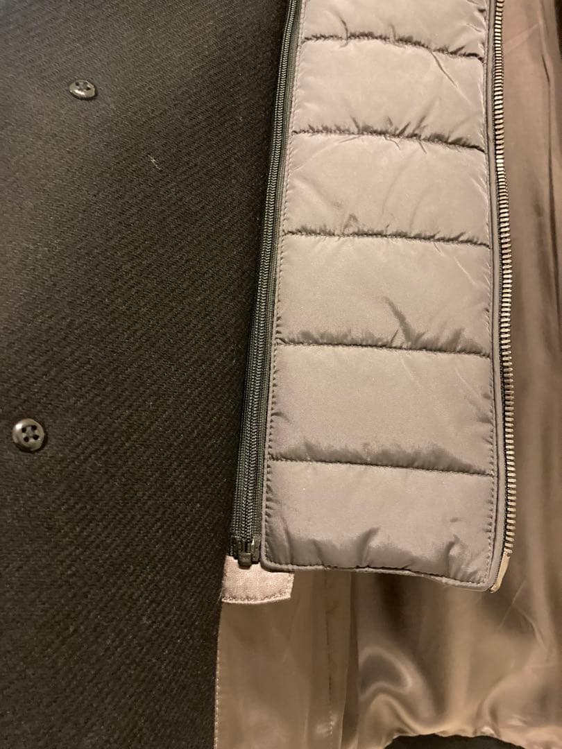 【美品】AOURE MANTECO ウールスタンドカラーコート　Sサイズ