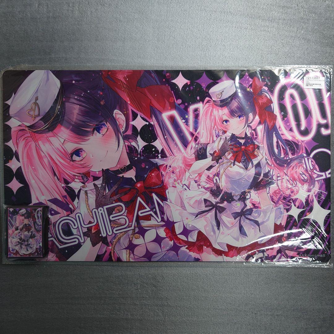 α1 ぶいすぽっ! ネオン&名前&軍服 橘ひなの スリーブ&プレイマット