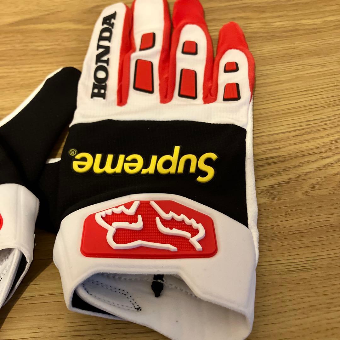 未使用品Supreme × Honda Fox × Racing Gloves