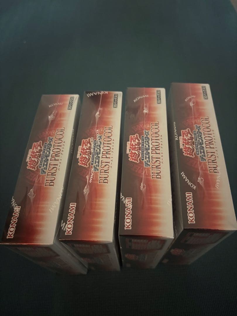 遊戯王　バーストプロトコル　未開封シュリンク付き4BOX