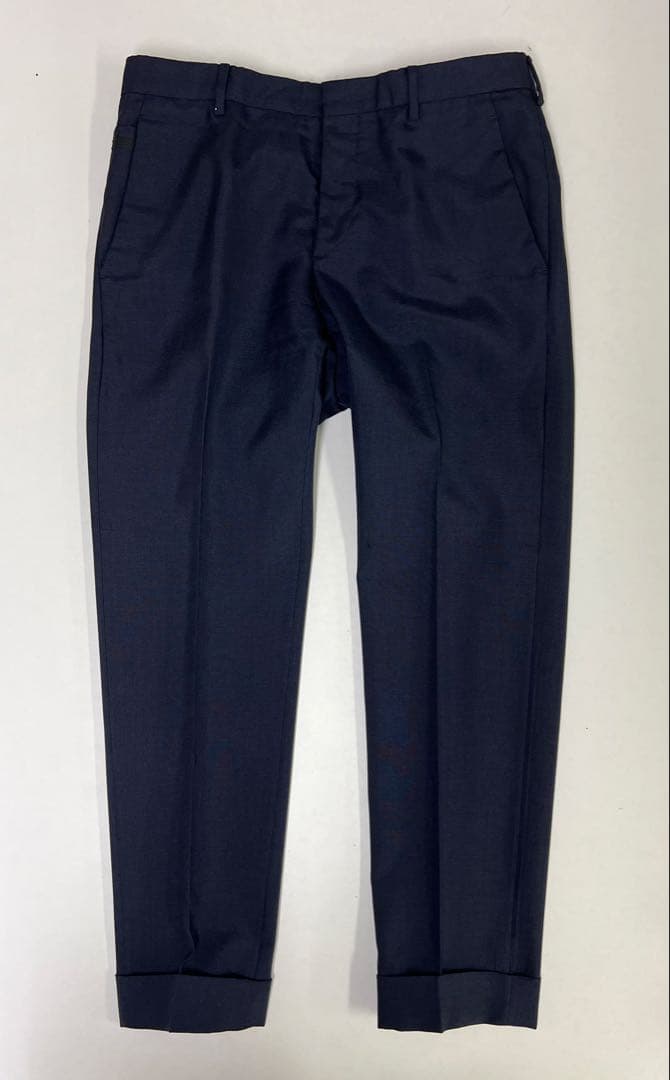 よ*)様 prada 48 クリーニング済み スラックス パンツ イタリア製