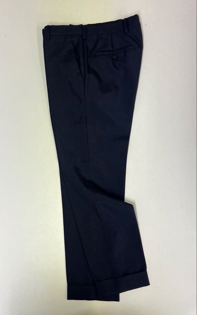 よ*)様 prada 48 クリーニング済み スラックス パンツ イタリア製