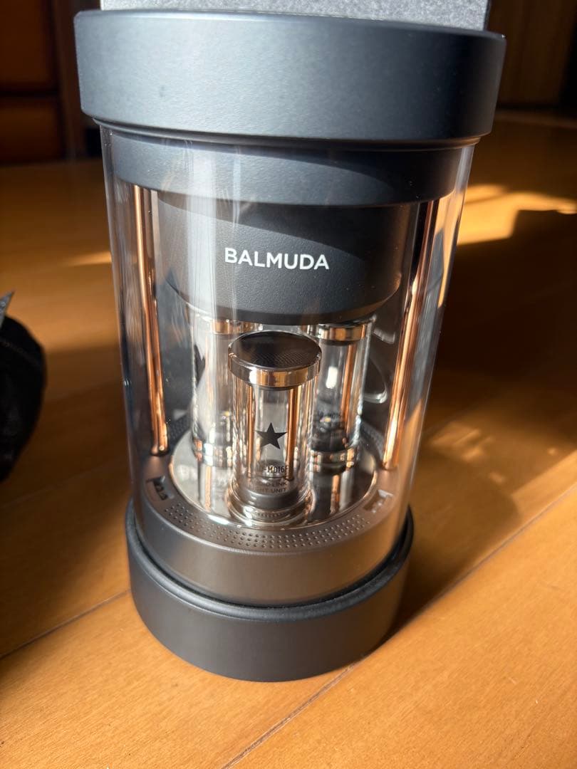 バルミューダ　BALMUDA　M01A-BK ワイヤレススピーカー