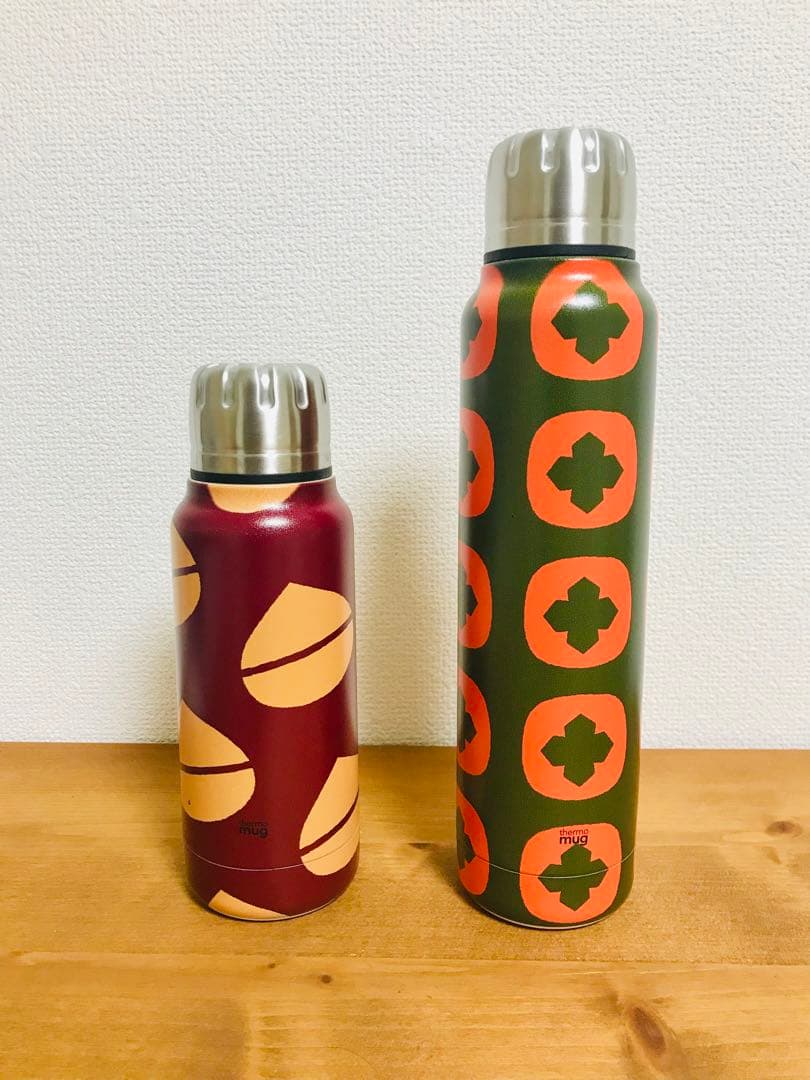 サーモマグ かまわぬ　水筒　タンブラー　栗　柿