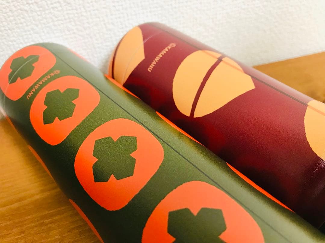 サーモマグ かまわぬ　水筒　タンブラー　栗　柿