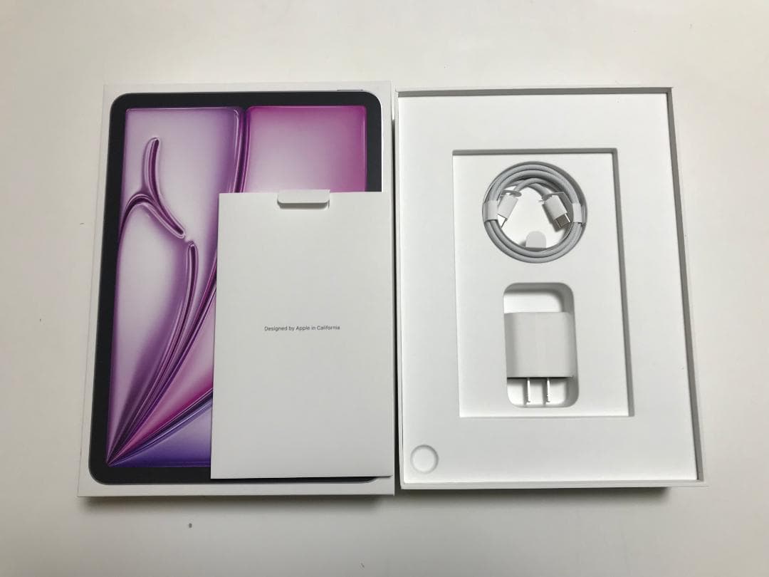 iPad Air (M2) 11インチ Wi-Fiモデル 128GB パープル