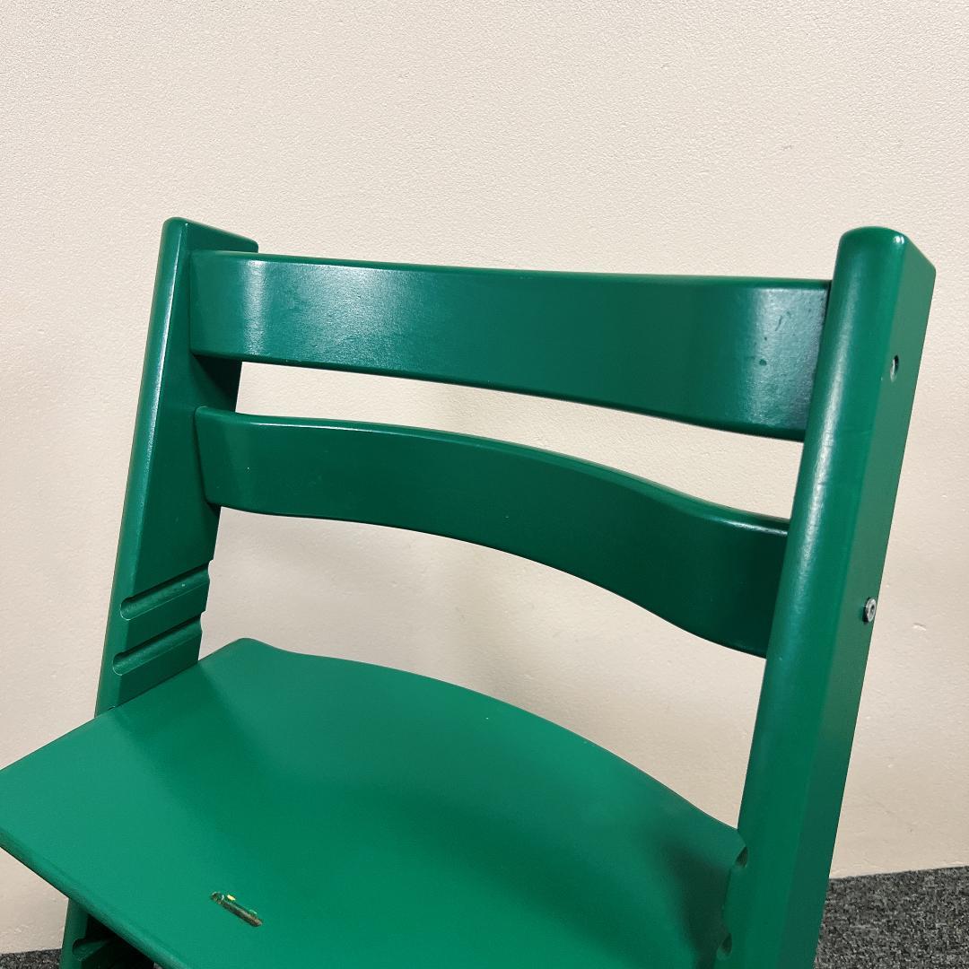 希少　美品　STOKKE トリップトラップ　フォレストグリーン no.5