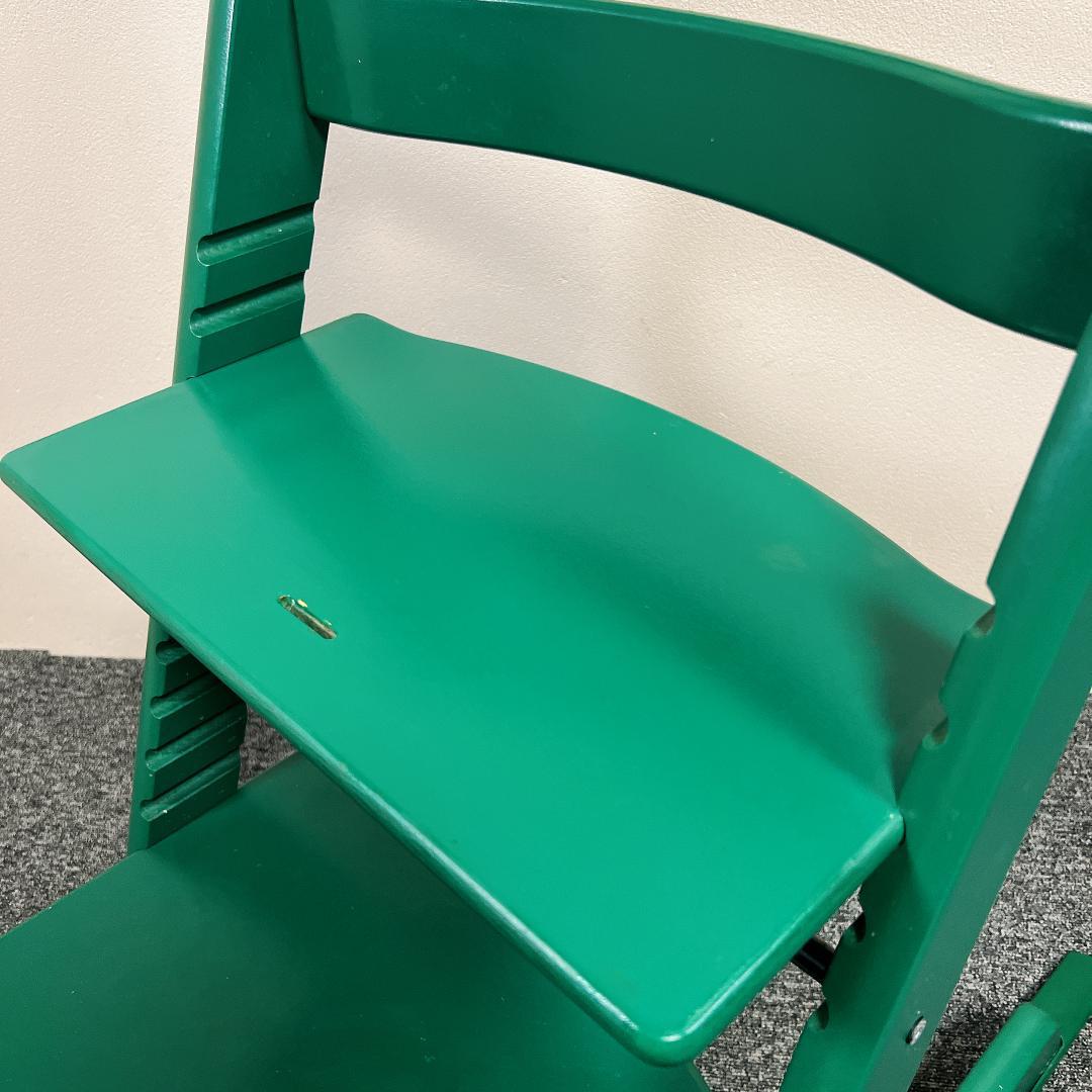 希少　美品　STOKKE トリップトラップ　フォレストグリーン no.5
