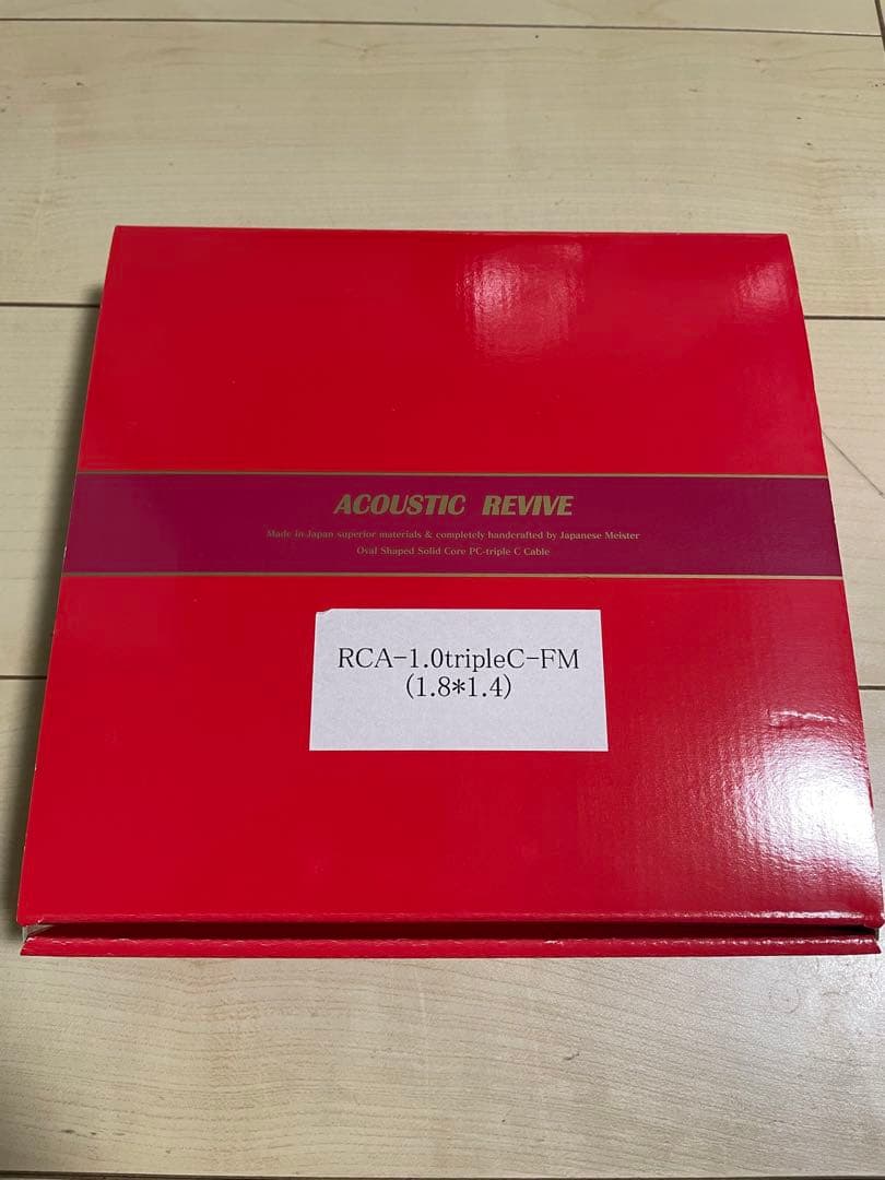 acoustic revive RCA-1.0tripleC-FM1.4×1.8
