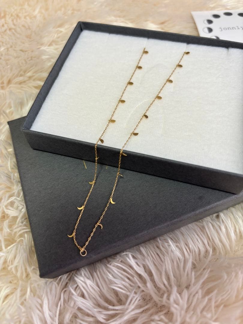 ちい【jonnlynx】　moon necklace / size37