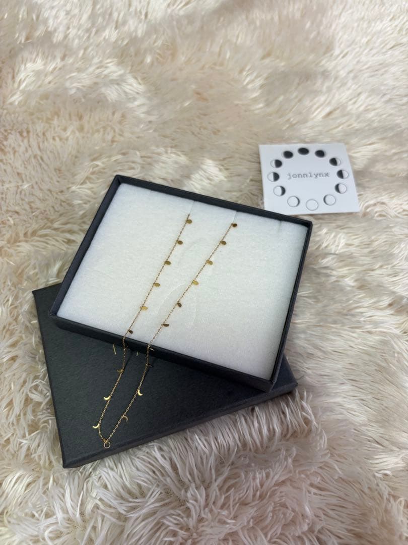 ちい【jonnlynx】　moon necklace / size37