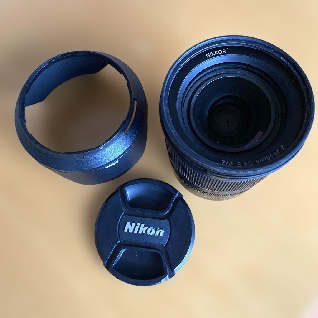 【美品】NIKKOR Z 24-70mm f/4S フード・純正ポーチ付
