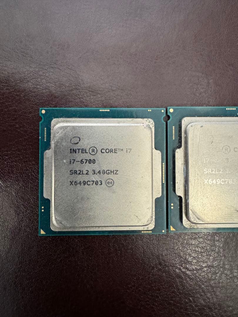 Core i7-6700 CPU 3.40GHz 　LGA1151　3個