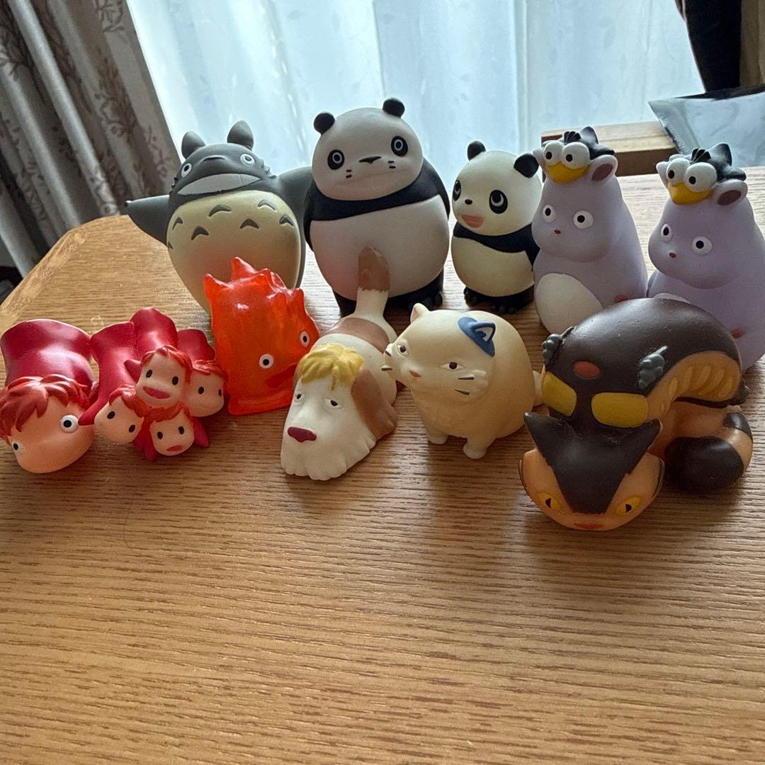 となりのトトロ　スタジオジブリ　指人形　フィギュア　まとめ売り　セット
