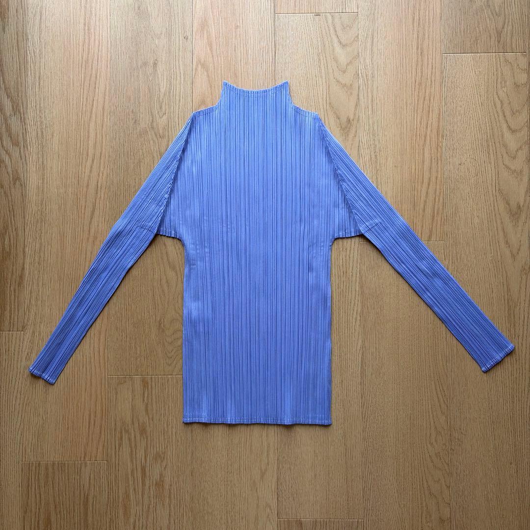 PLEATS PLEASE ISSEY MIYAKE ハイネック長袖シャツ