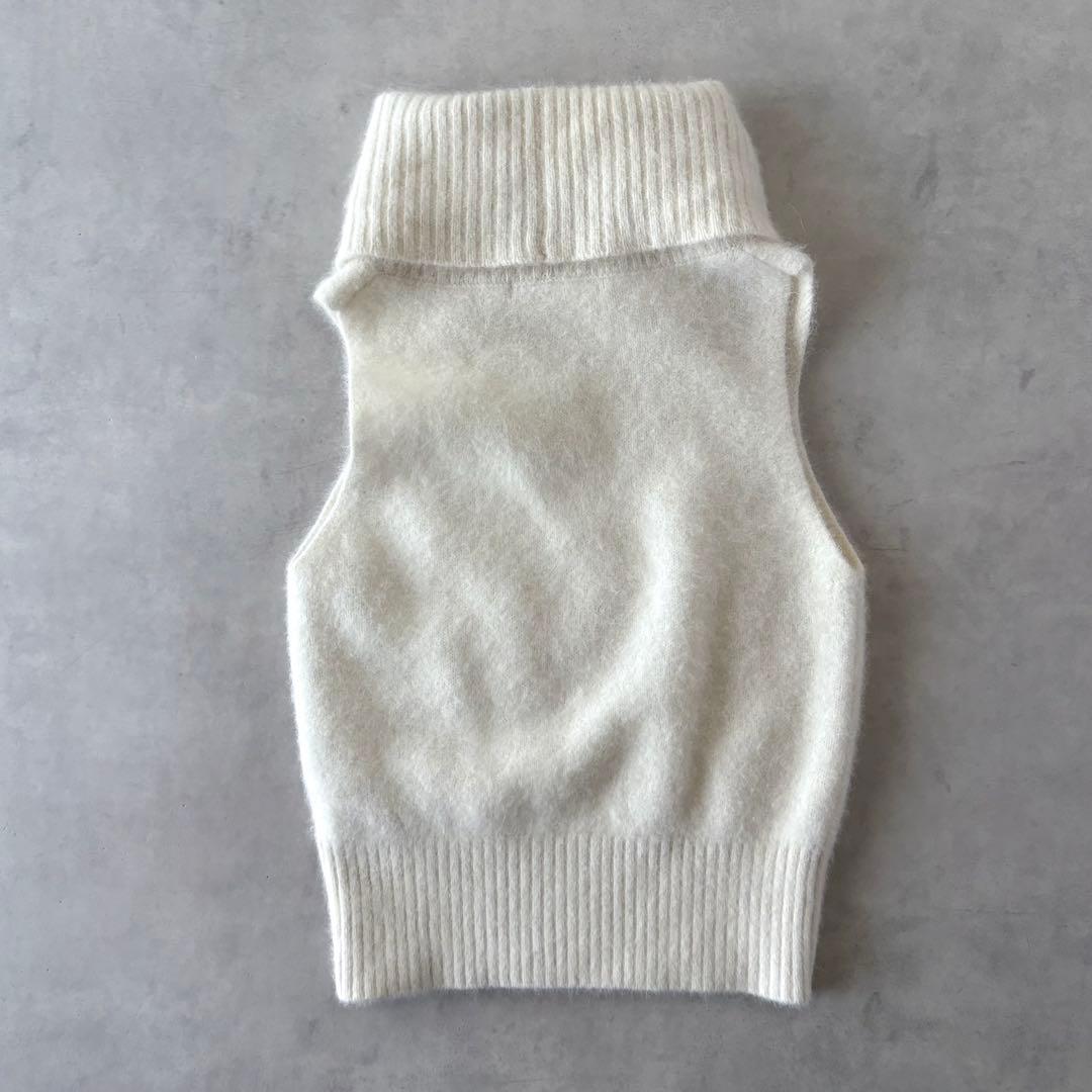 美品♡　スナイデル　フォックスアルパカ　カーディガン＆ノースリタートル　セット