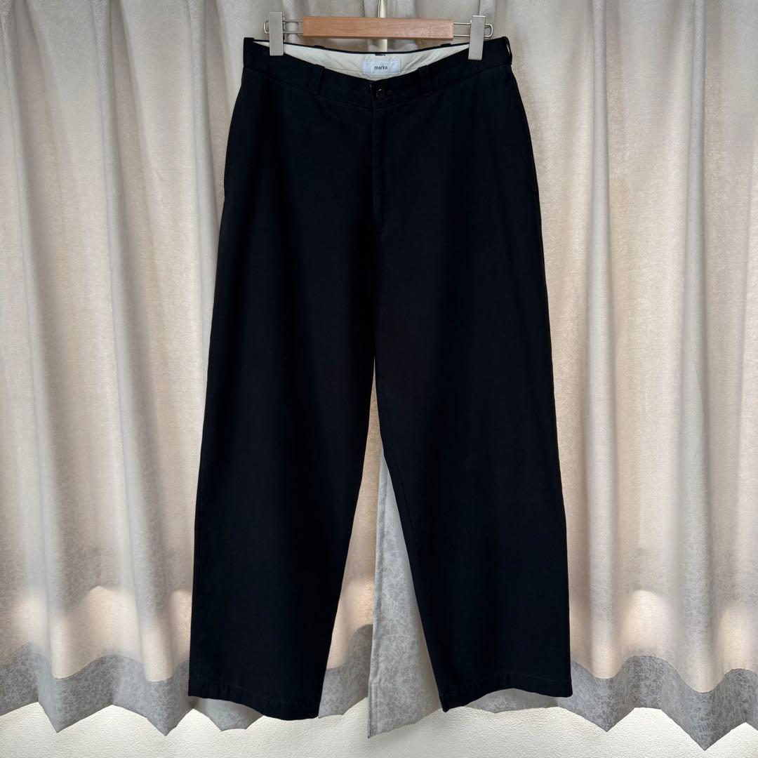 【美品・定価3.3万】2025 marka コットンギャバUSアーミーチノ 3