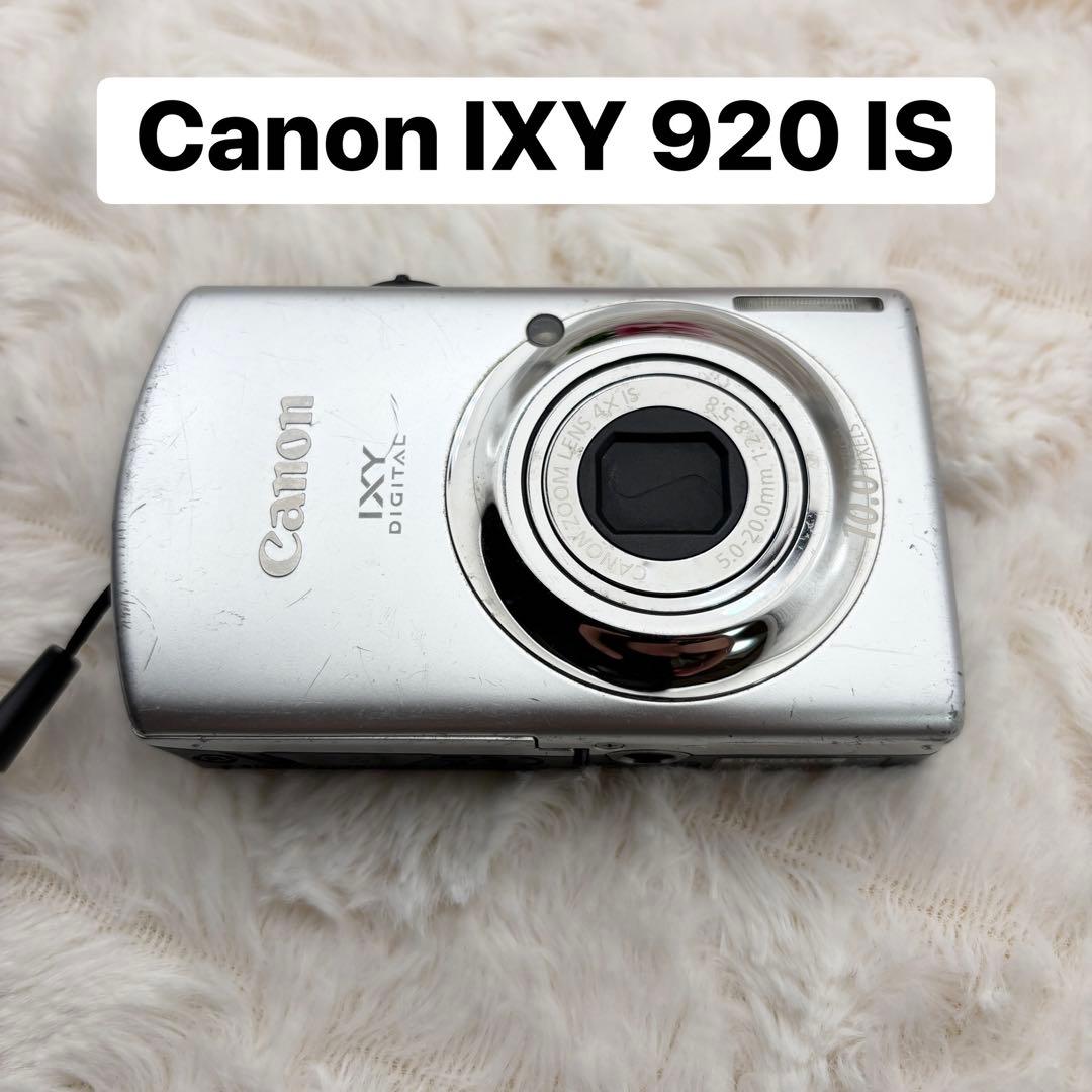 Canon IXY 920 IS ジャンク シルバー
