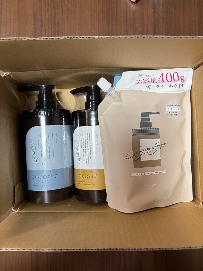 cocone クリームシャンプー5点セット