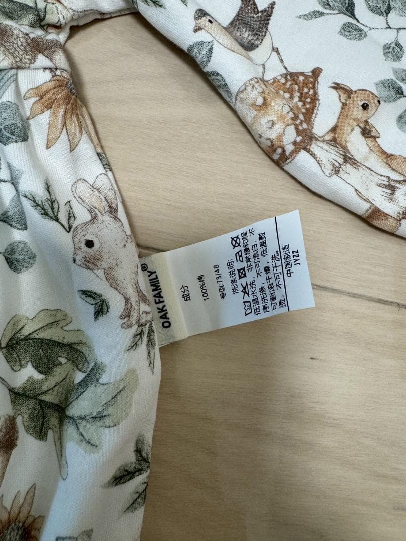 ambermimi フォレストコットンロンパース　新品