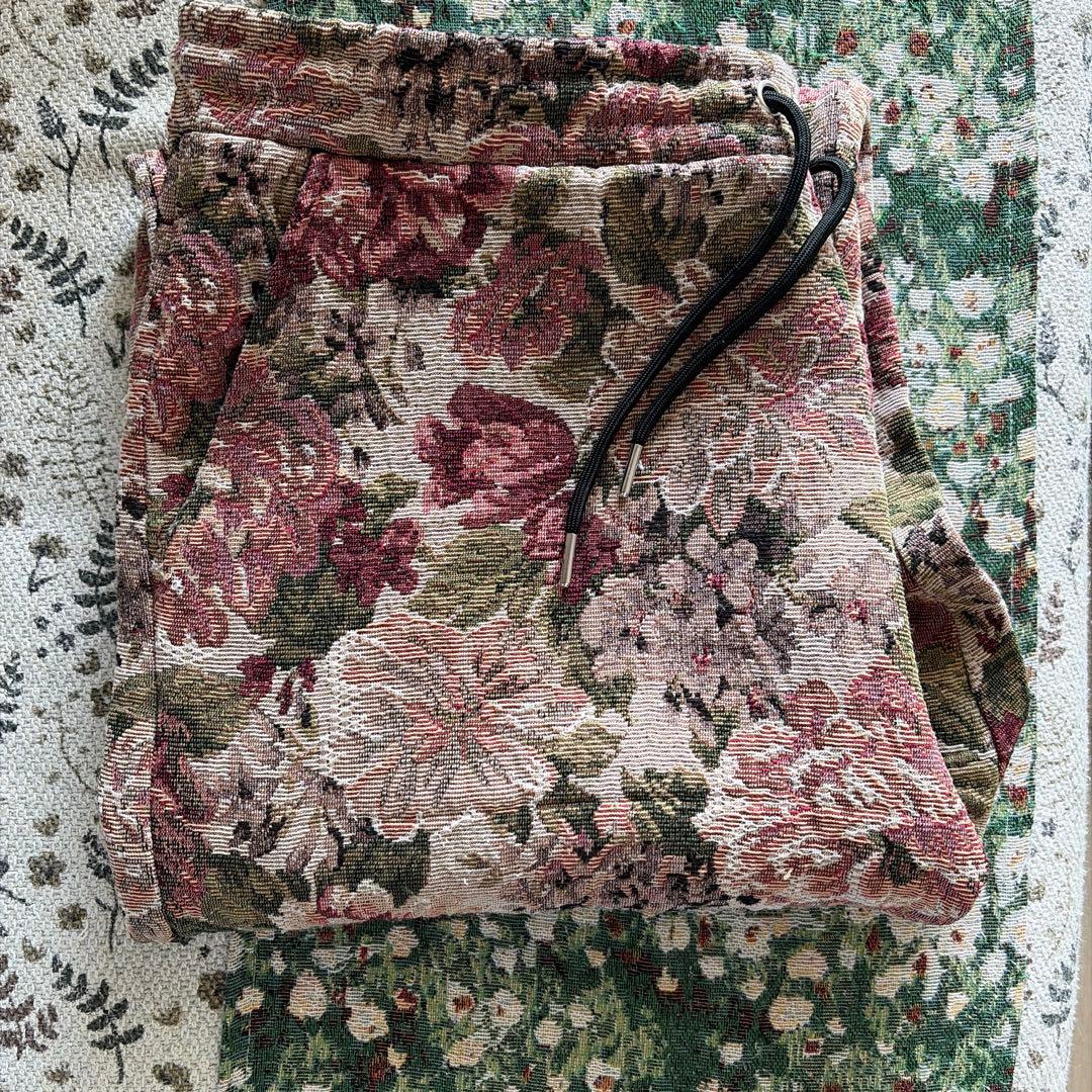 Cambio ワイドストレートパンツ