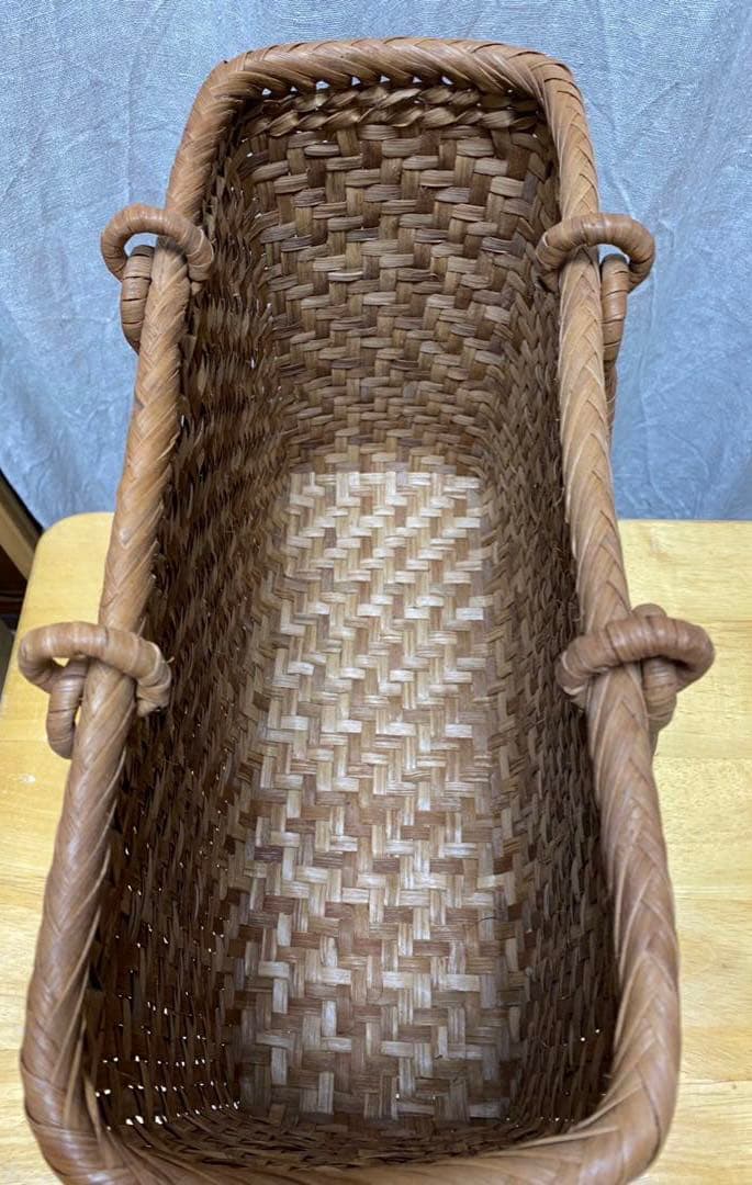 かごや　やまぶどう 籠バッグ