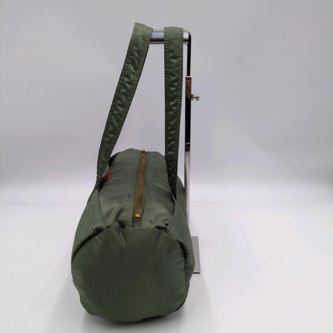 ポータータンカー ダッフル ドラムバッグ ミニボストンバッグ グリーン