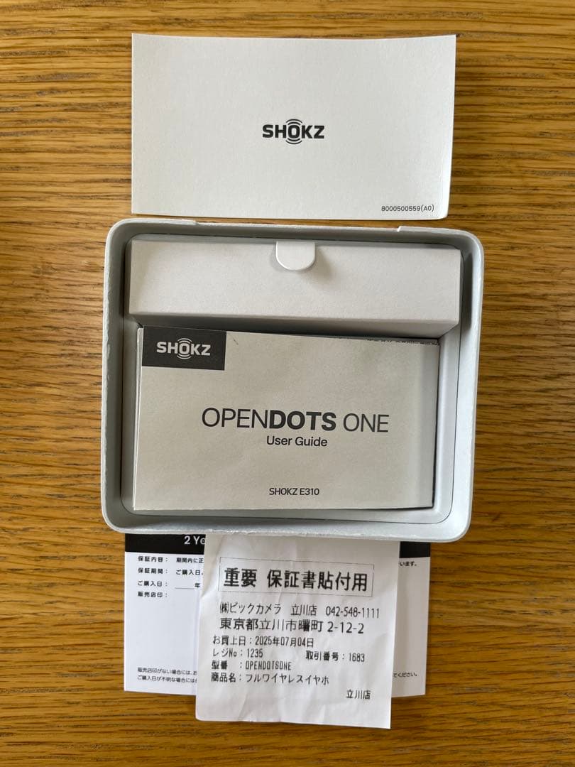 osasimi さん専用SHOKZ ワイヤレスイヤホン （2年間の保証付き）