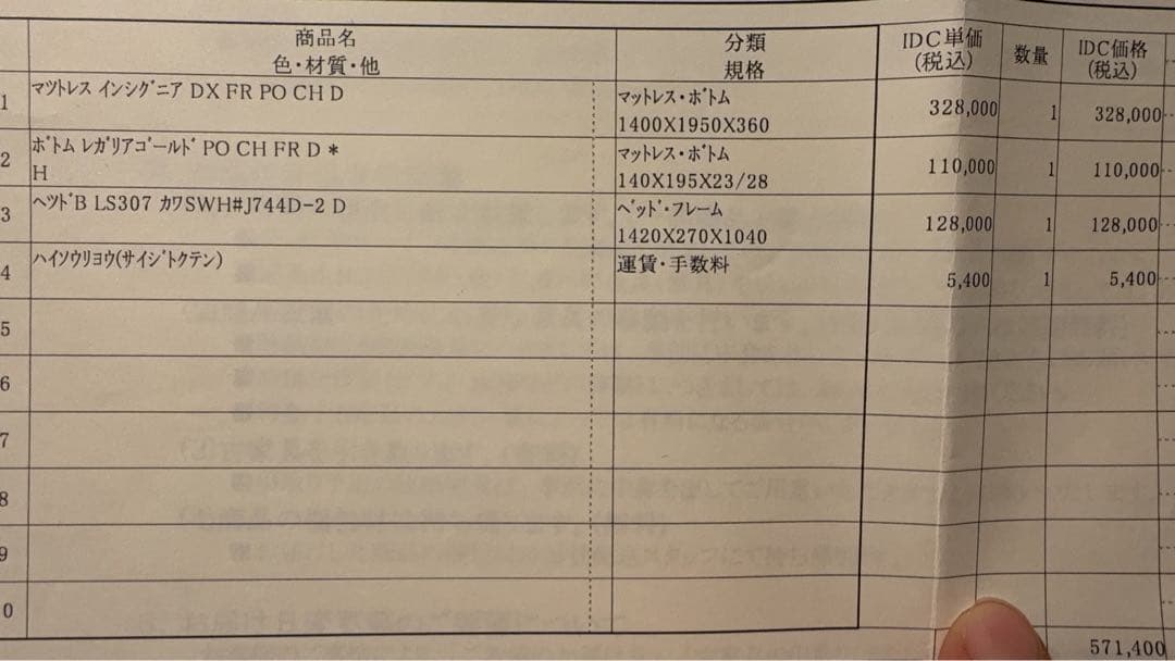 大塚家具　KingsDown キングスダウン　ダブルサイズ スプリングマットレス