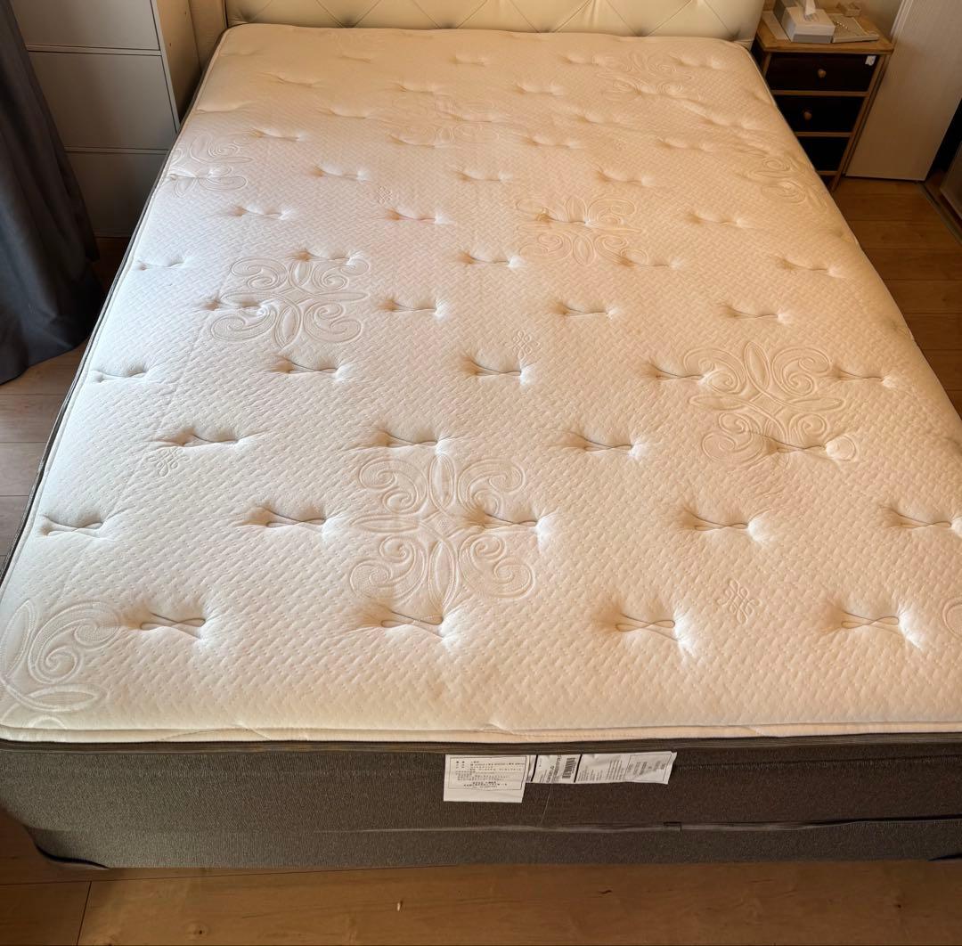 大塚家具　KingsDown キングスダウン　ダブルサイズ スプリングマットレス