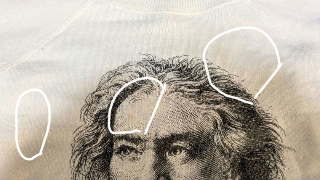 初期　A BATHING APE ベートーヴェン　スウェット