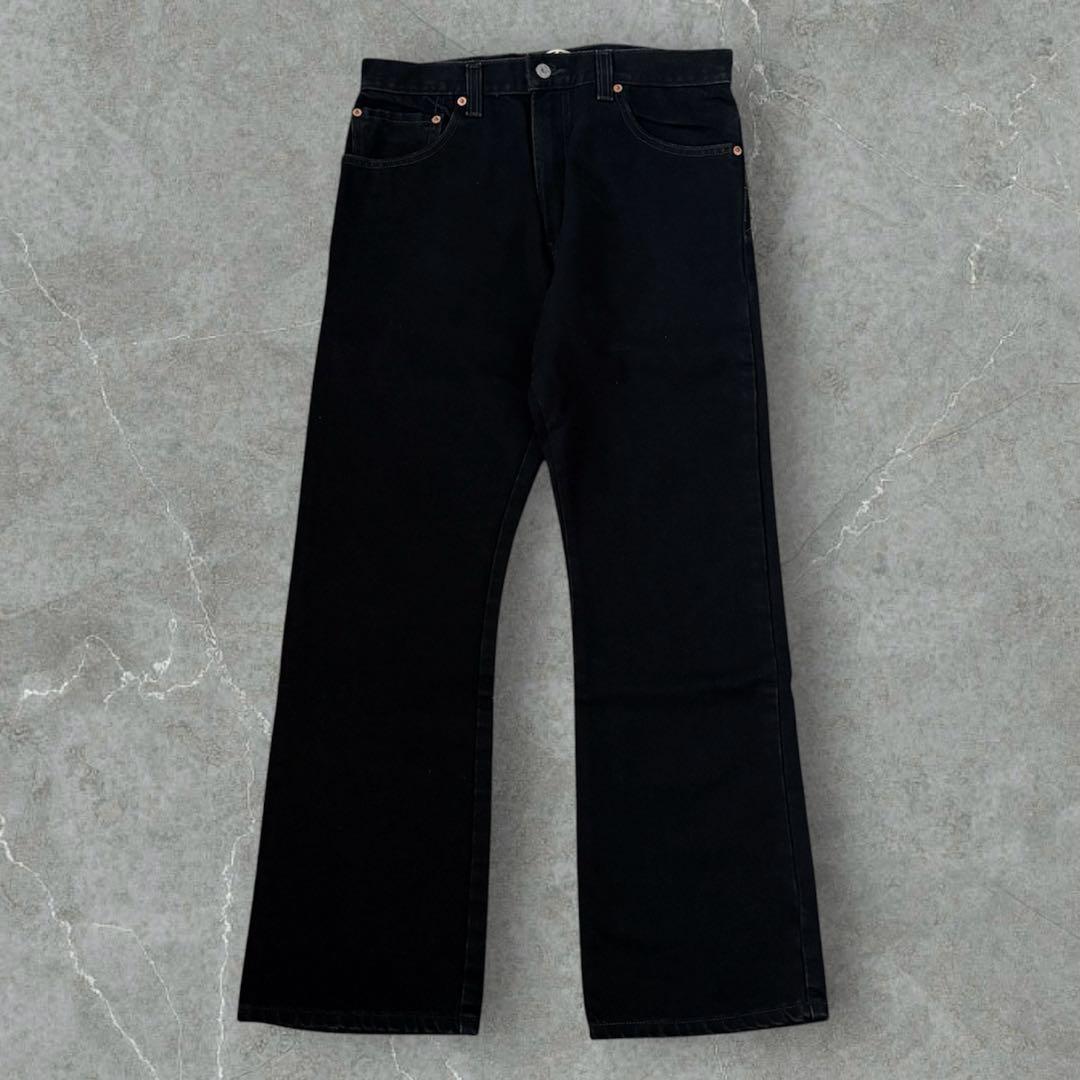 デッドストック リーバイス 517 ブラック メキシコ製 フレア ブーツカット