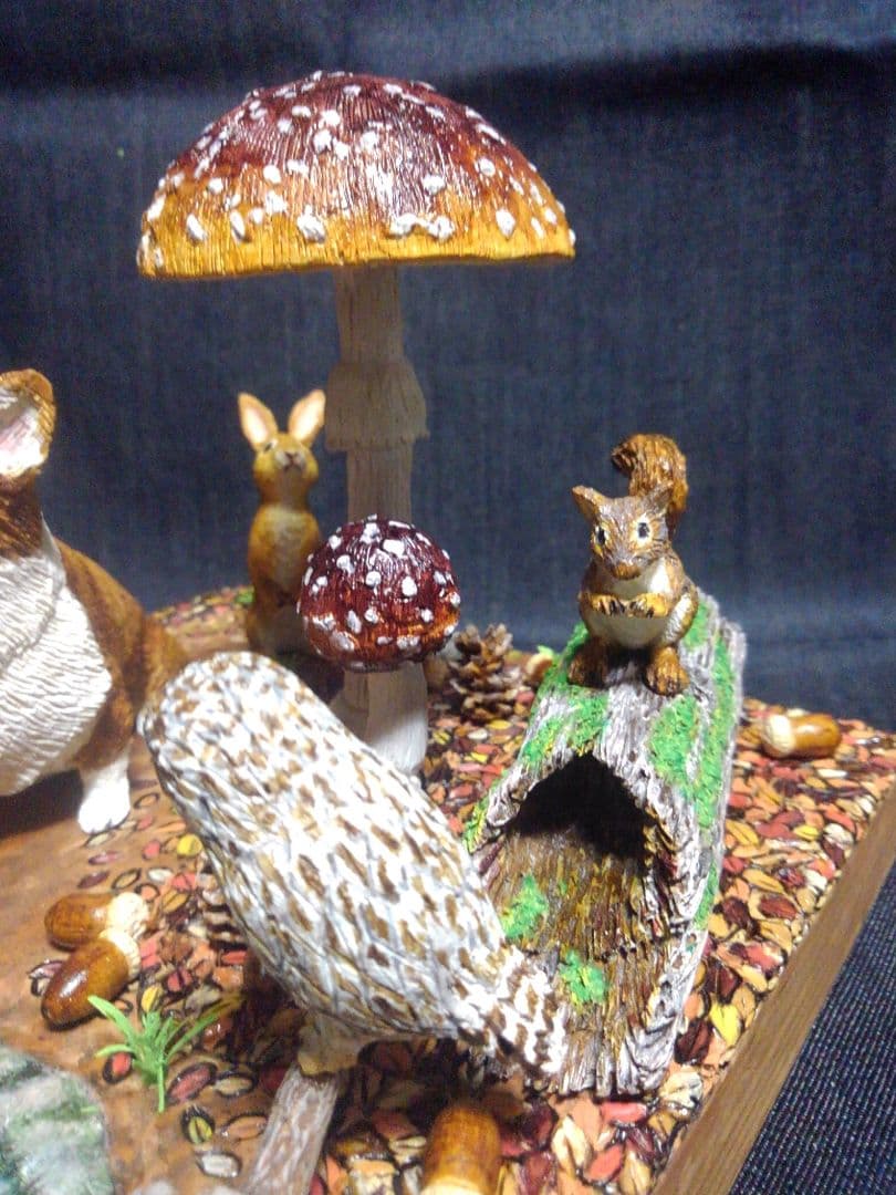 コーギーと森の仲間達