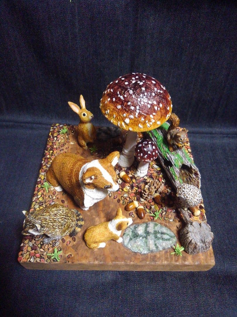 コーギーと森の仲間達