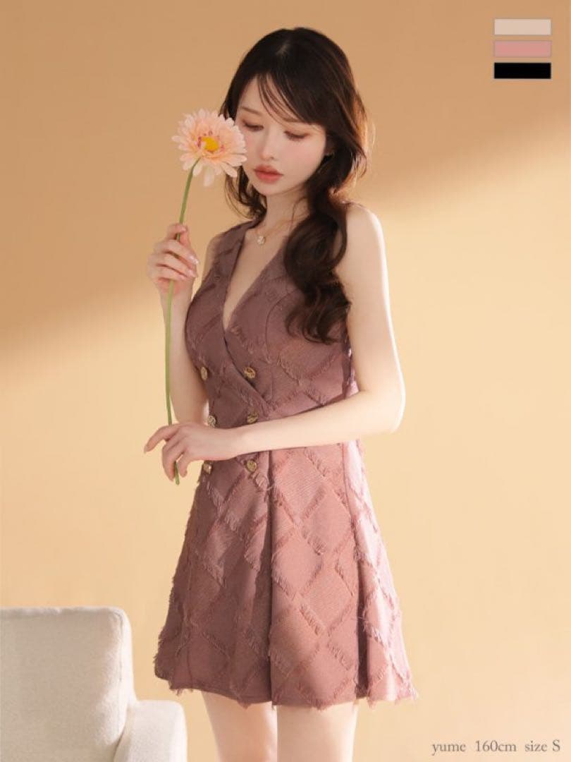 Mモカ　4311ディア　ローブドフルール　AngelR Suga キャバドレス