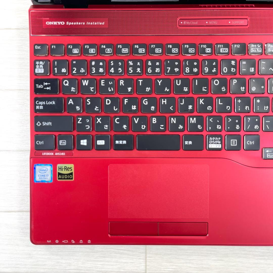 富士通 第8世代 i7 新品SSD512＋HDD メモリ16 ノートパソコン